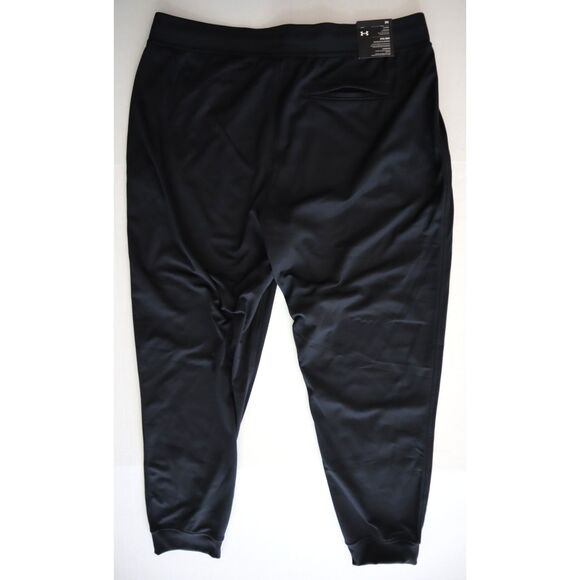 Under Armour 1290261-001 Men's Sz 2XL Black Core Sportstyle Performance Joggers - Picture 2 of 12